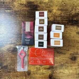 11 piece Chella Eyebrow Cream and Stencil Kit